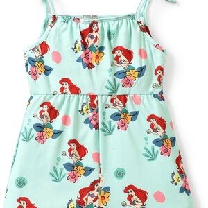 PatPat Kids One Piece - Mint with Red and Pink Floral